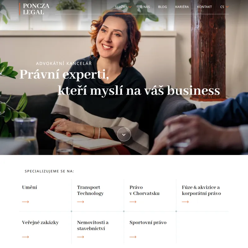 Web ponczalegal.cz
