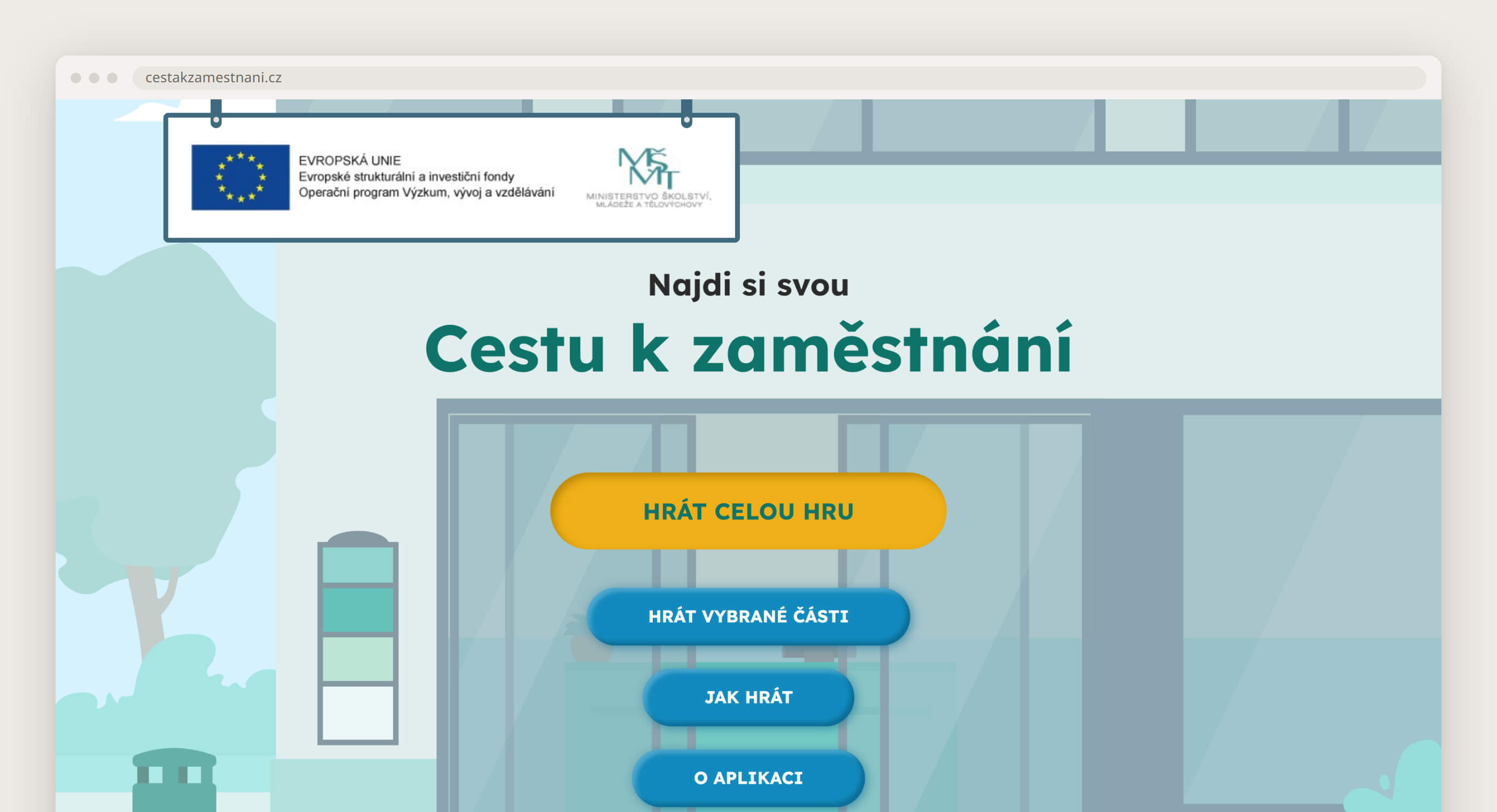 cestakzamestnani 03 uvod | Hru o hledání práce jsme naprogramovali od nuly