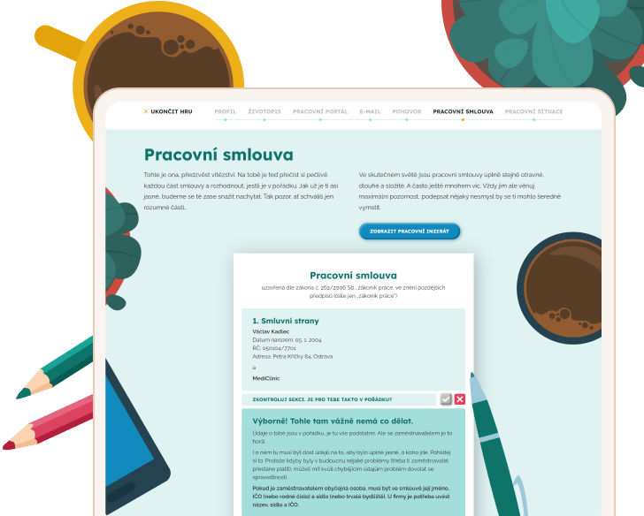 cestakzamestnani 1 | Hru o hledání práce jsme naprogramovali od nuly